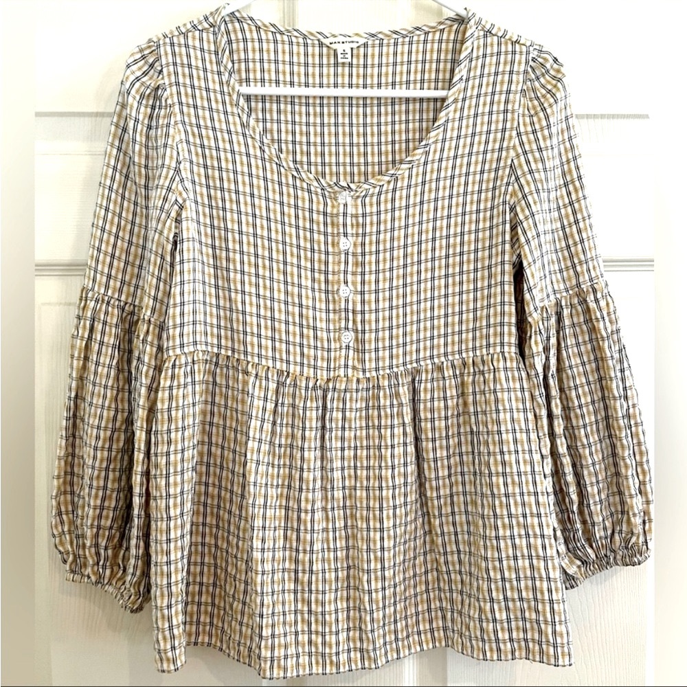 MAX STUDIO long sleeve top